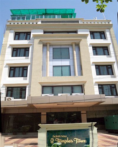 Hotel New Temples Town Benares Buitenkant foto