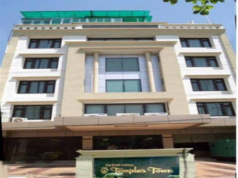 Hotel New Temples Town Benares Buitenkant foto